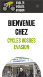 Mobile Screenshot of cycles-vosges-evasion.fr